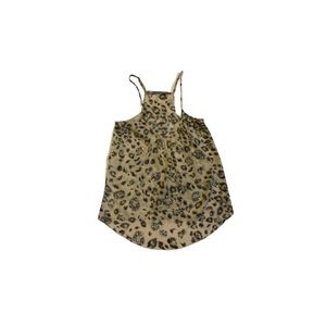 Just Jeans Bedazzled Leopard Print Top - Women’s Australian Size 8